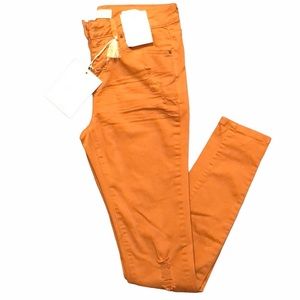 ‼️SCHOOL PANTS‼️ Tan/Gold skinny Jeans